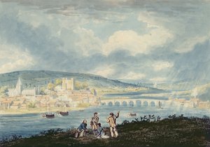 Rochester, du nord, vers 1790 - Thomas Girtin